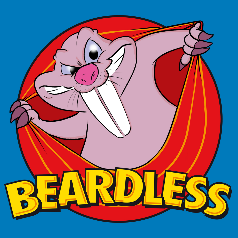 Illustration: Beardless - CD Cover 1