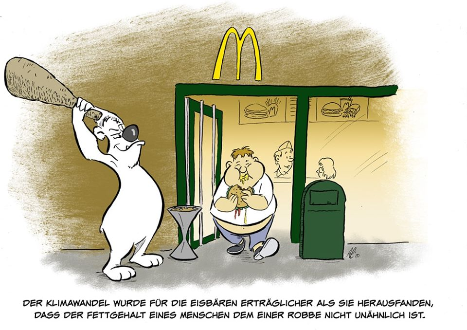 Cartoon: Erderwärmung 1