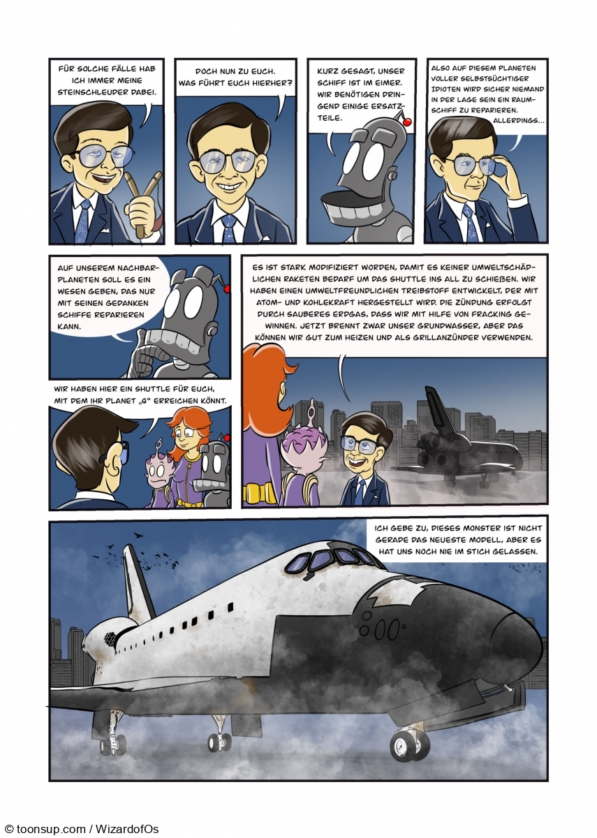 Comic: Die neue Welt -Planet P 7