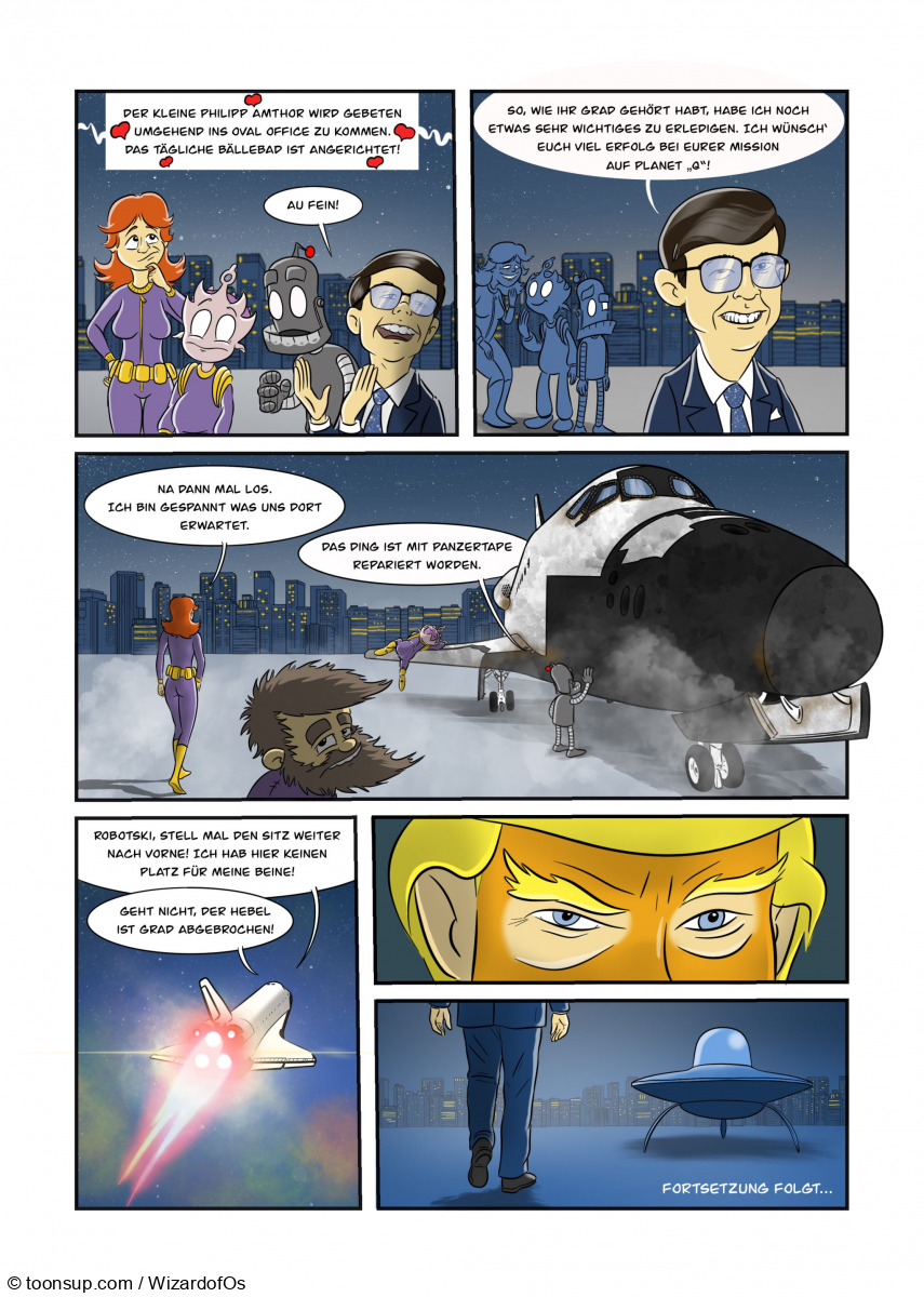 Comic: Die neue Welt -Planet P 8
