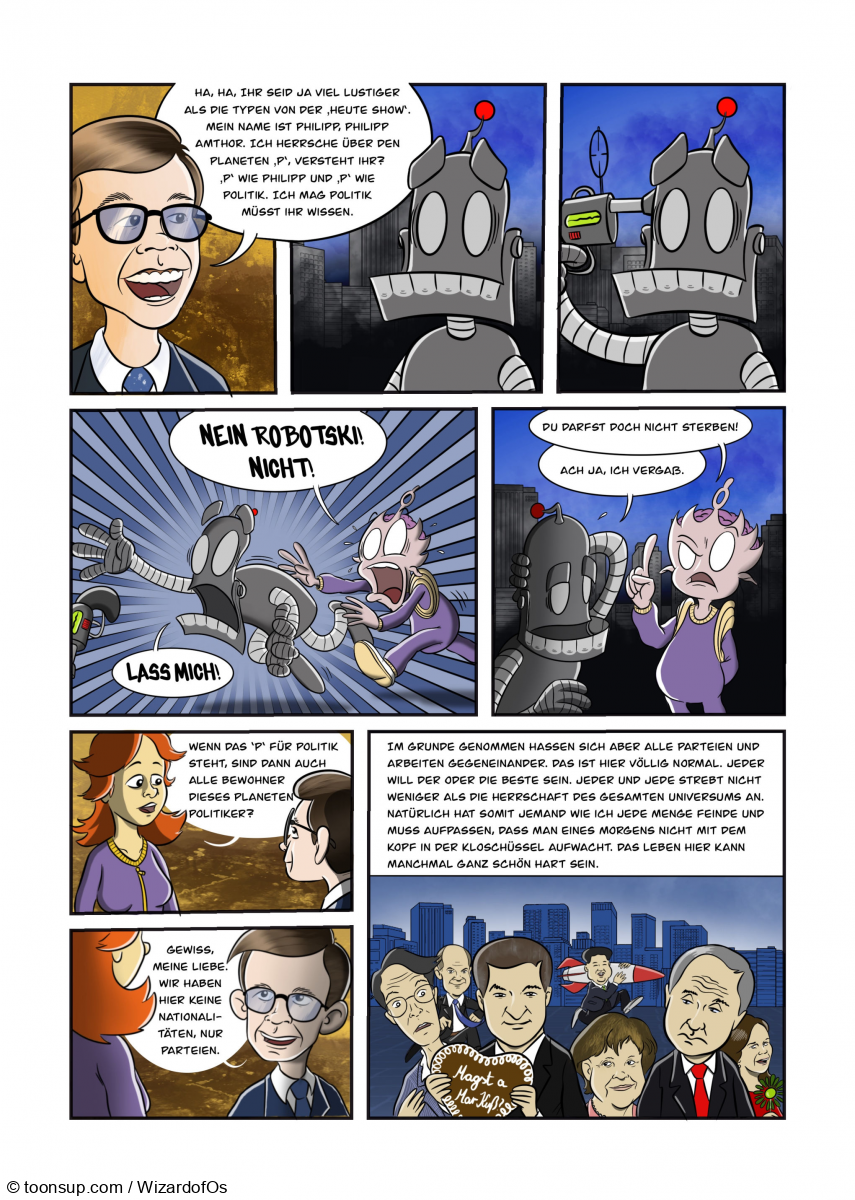 Comic: Die neue Welt -Planet P 6