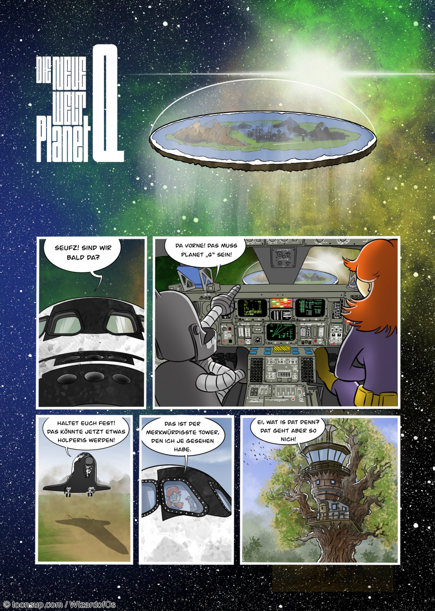 Comic: Neue Welt - Planet Q 2