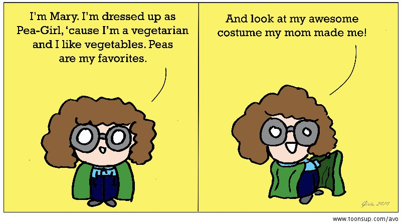 Cartoon: Anti Vegetables Organisation 1