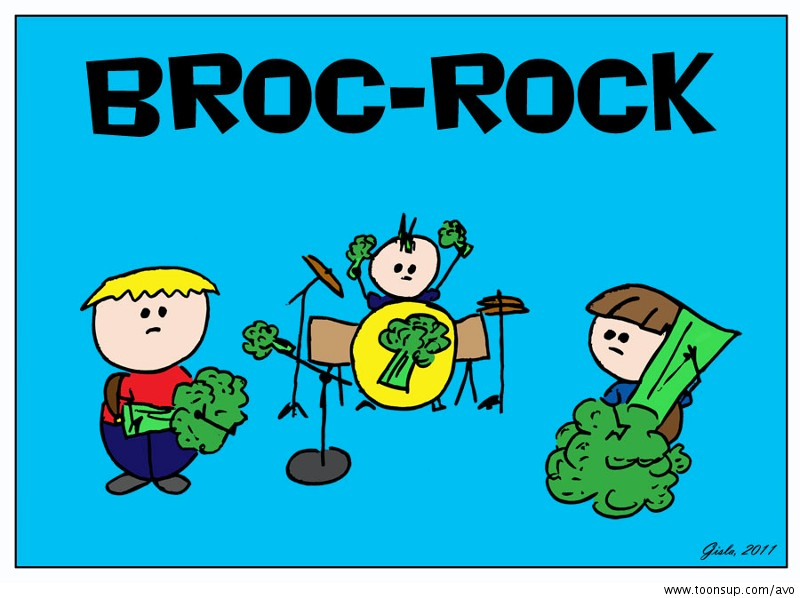 Cartoon: Anti Vegetables Organisation 1