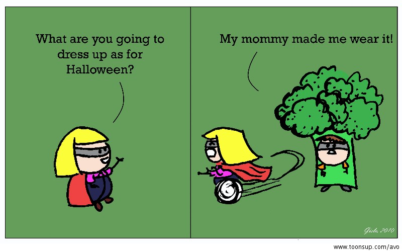 Cartoon: Anti Vegetables Organisation 10