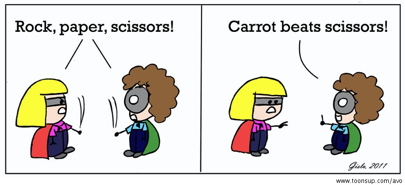 Cartoon: Anti Vegetables Organisation 14
