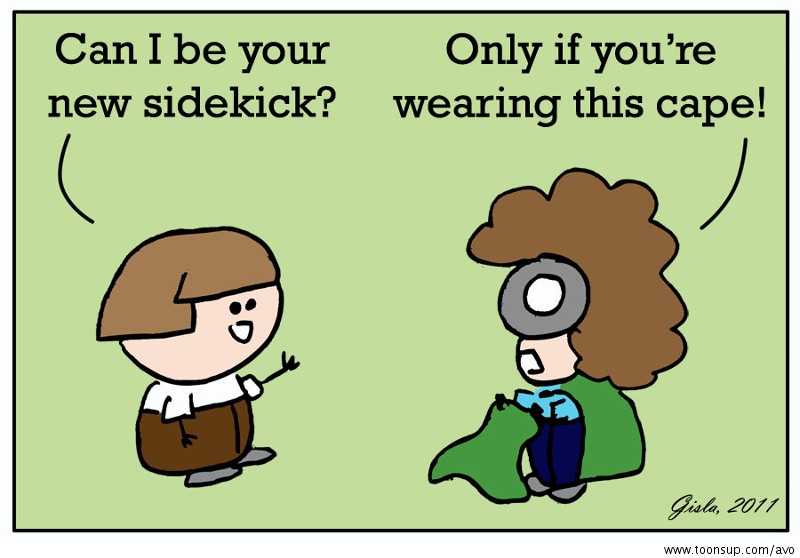 Cartoon: Anti Vegetables Organisation 2