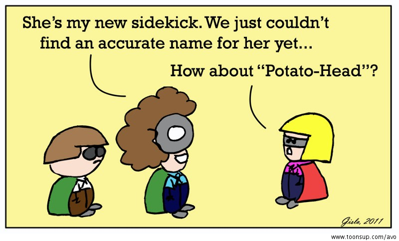 Cartoon: Anti Vegetables Organisation 4