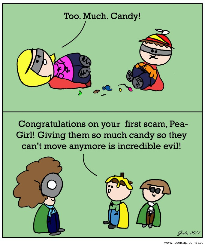Cartoon: Anti Vegetables Organisation 8