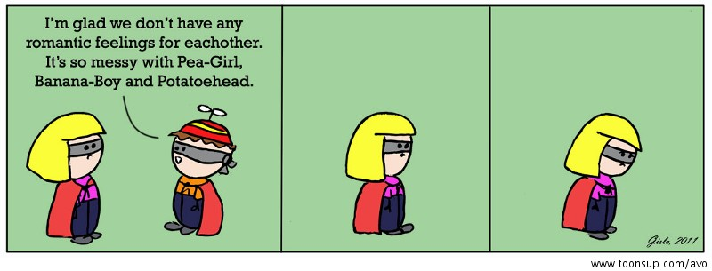 Cartoon: Anti Vegetables Organisation 11