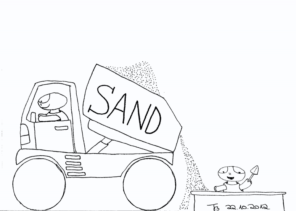 Cartoon: Sandkastensand 1