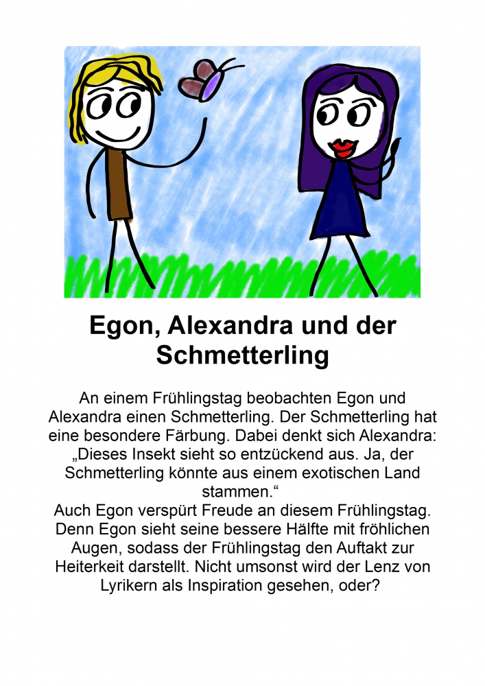 Other: Egon, Alexandra und der Schmetterling 1