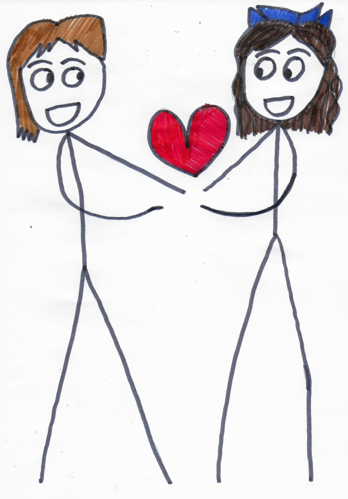 Illustration: Liebe liegt in der Luft! 1