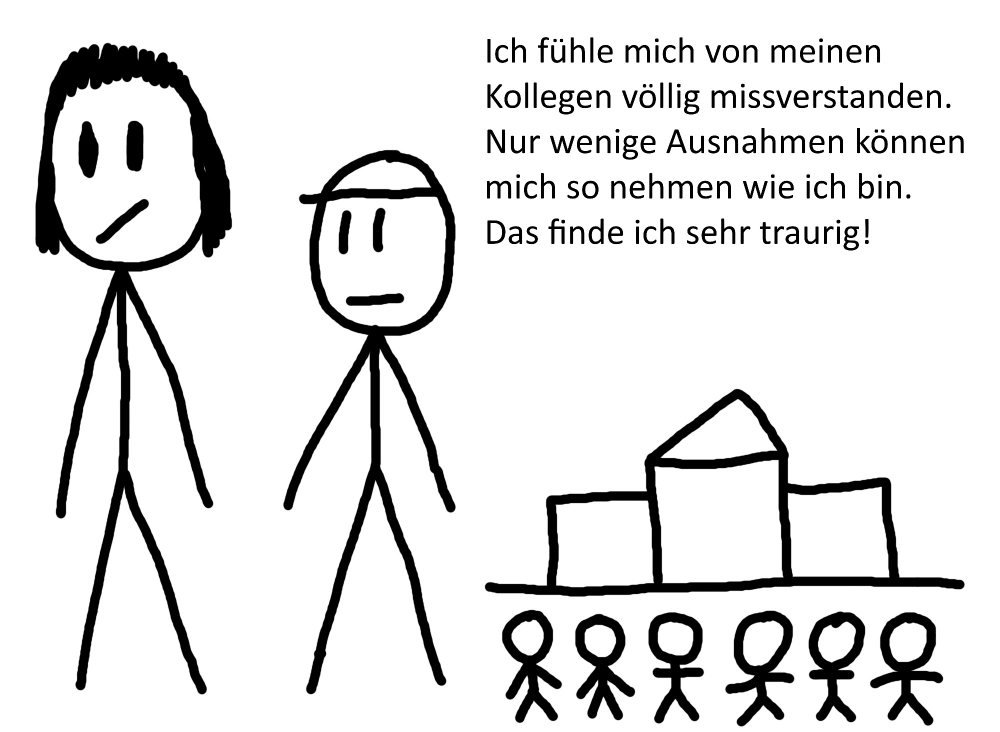Cartoon: Unverstanden ohne Ende! 1