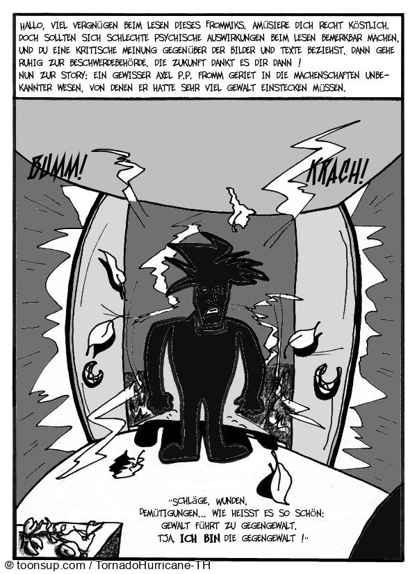 Comic: Jetzt gibt´s Kloppe ! - Frommik Kapitel 4 2