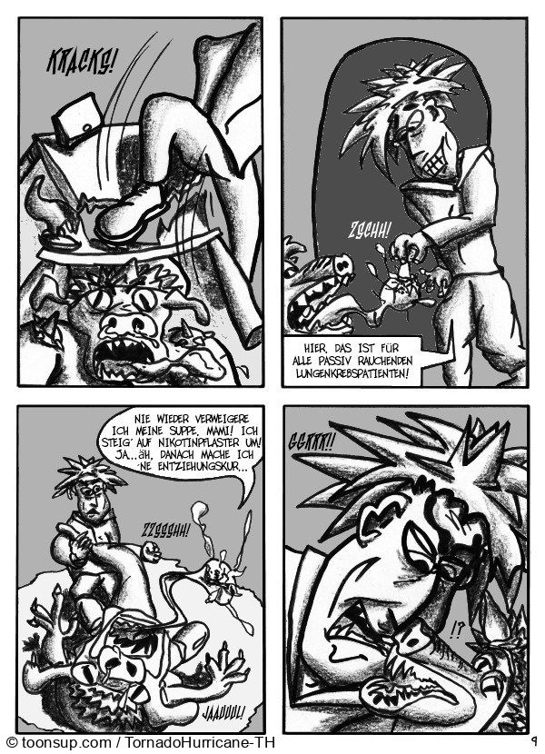 Comic: Jetzt gibt´s Kloppe ! - Frommik Kapitel 4 8