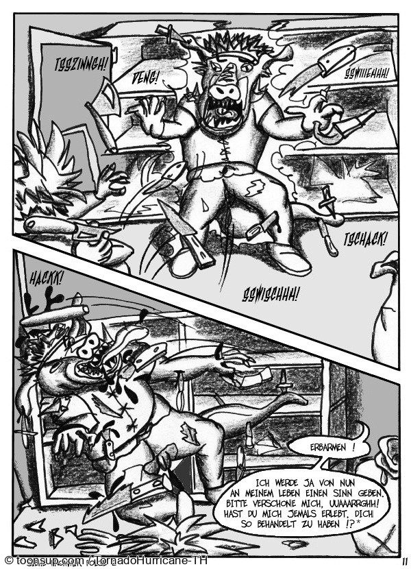 Comic: Jetzt gibt´s Kloppe ! - Frommik Kapitel 4 10