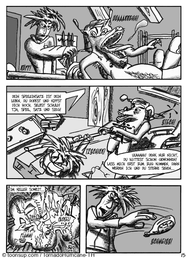 Comic: Jetzt gibt´s Kloppe ! - Frommik Kapitel 4 13