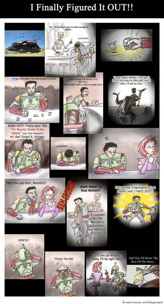 Comic: The Truth about Boba Fett 1