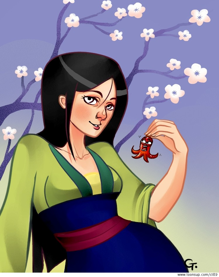 Illustration: Mulan likes octodog 1