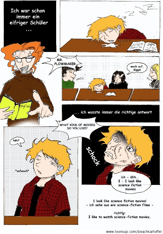 Comic: Schule macht Spaß 1