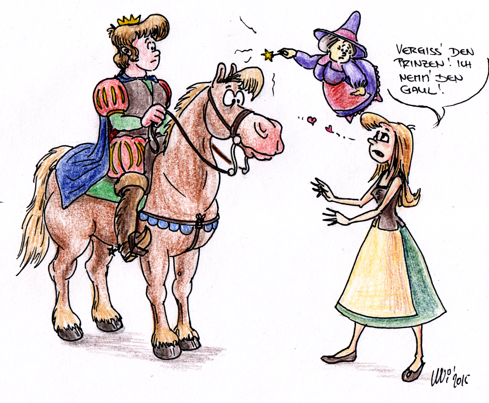 Cartoon: Vergiss' den Prinzen 1
