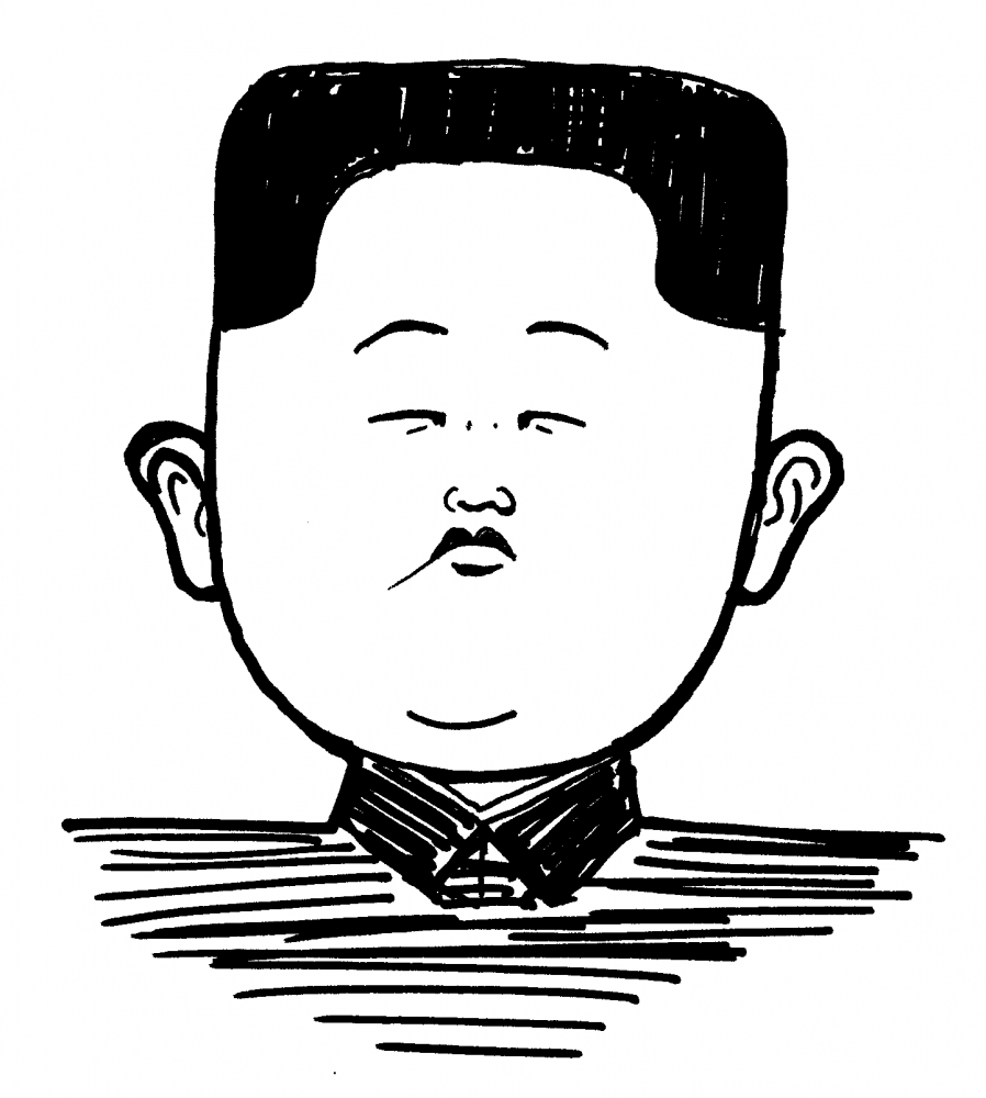Caricature: Böses dickes Kind 1