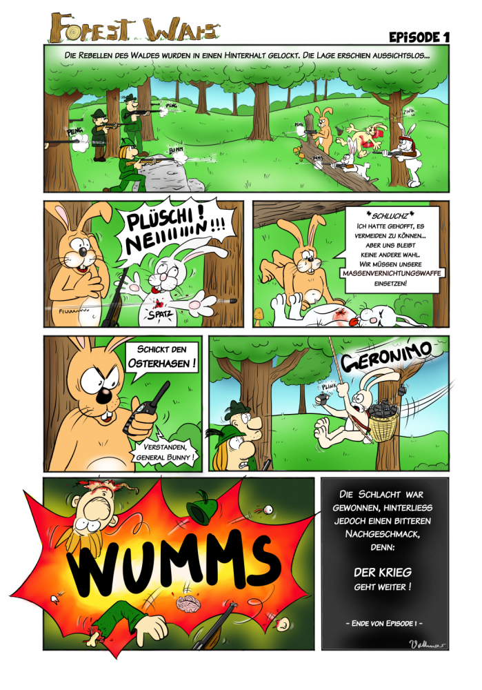 Comic: Forest Wars - Episode 1 1