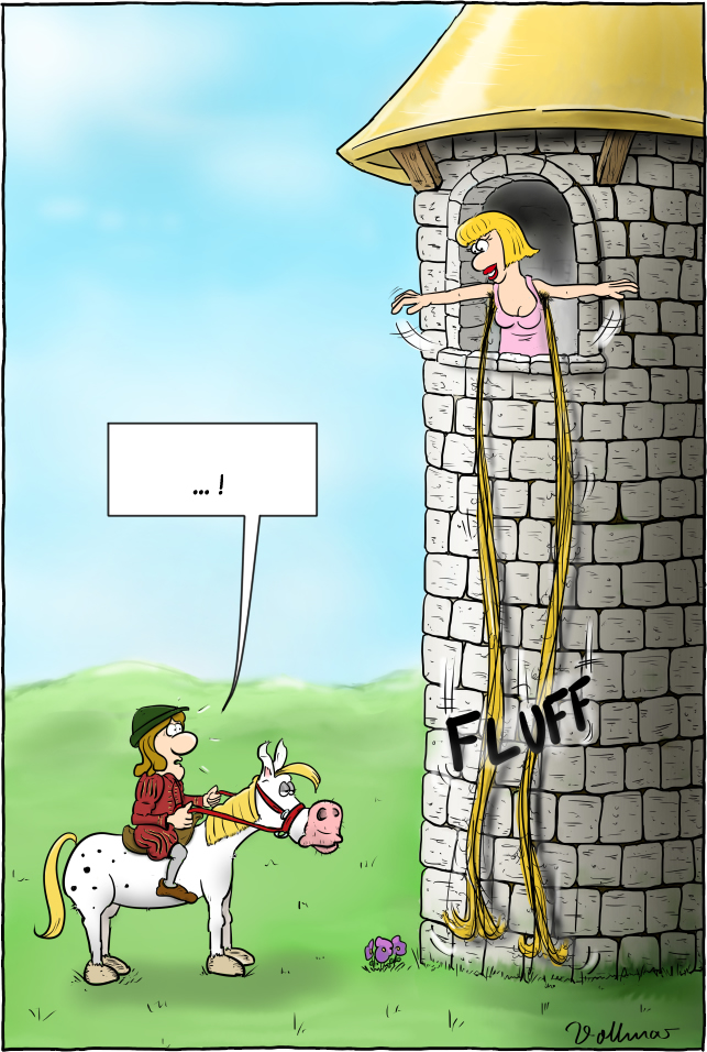 Comic: Rapunzel 2