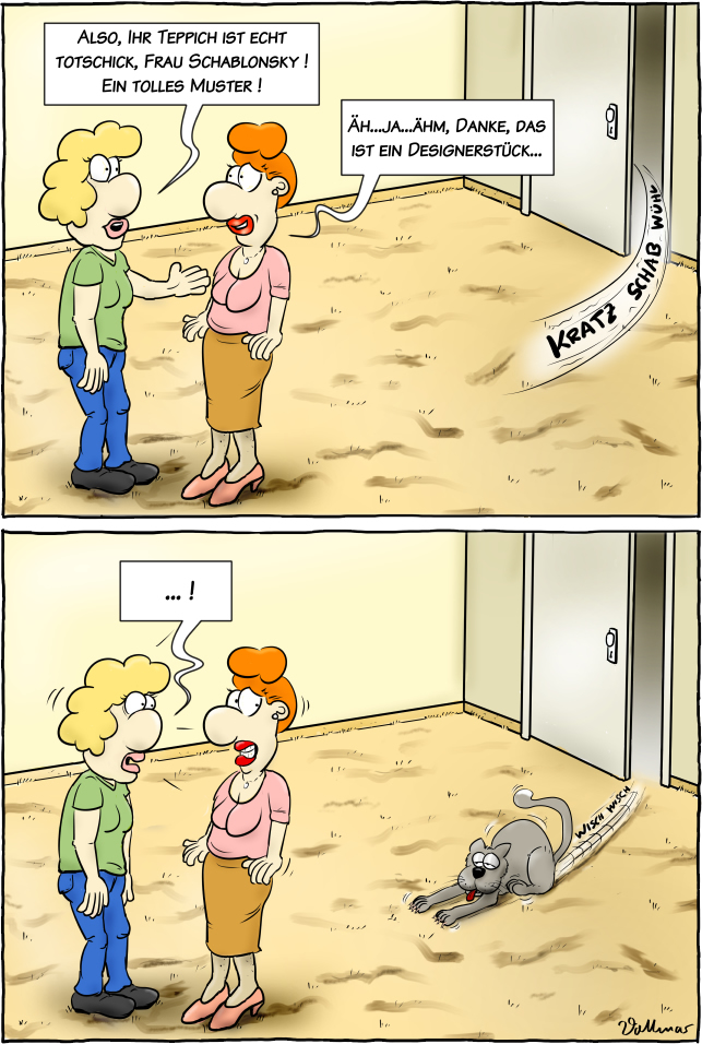 Cartoon: Schöner Teppich 1