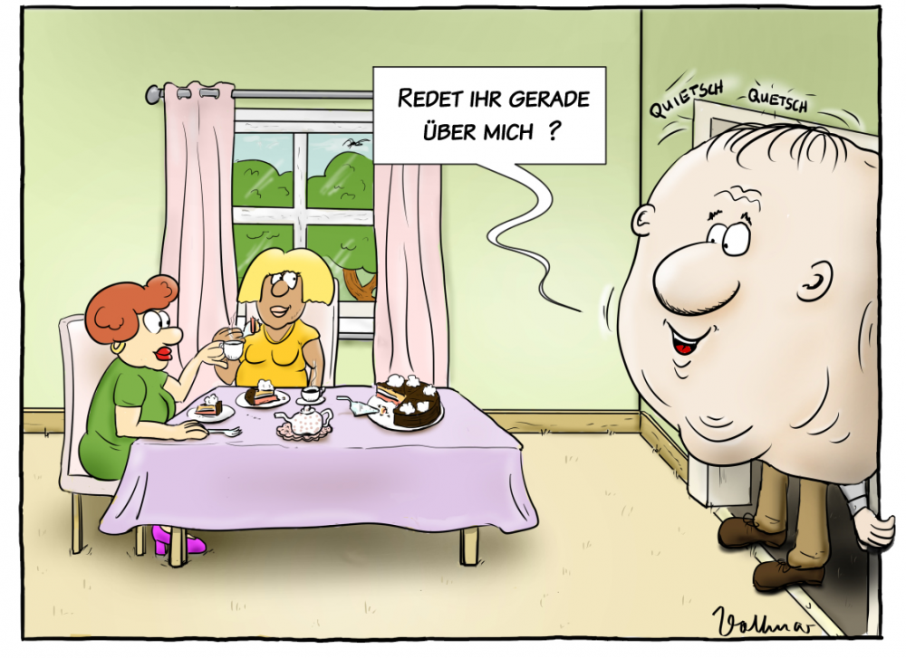 Cartoon: Dickkopf 2