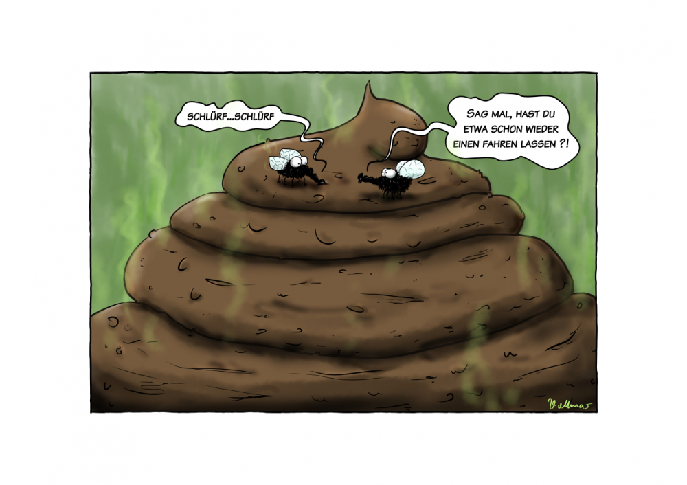 Cartoon: Hast du etwa...? 1