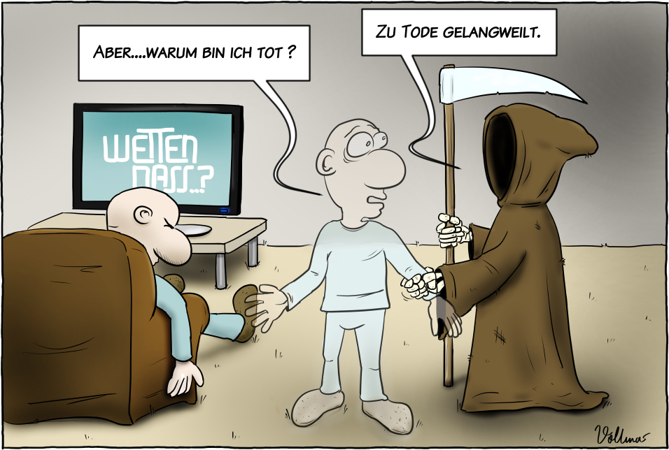 Cartoon: Langweile 1