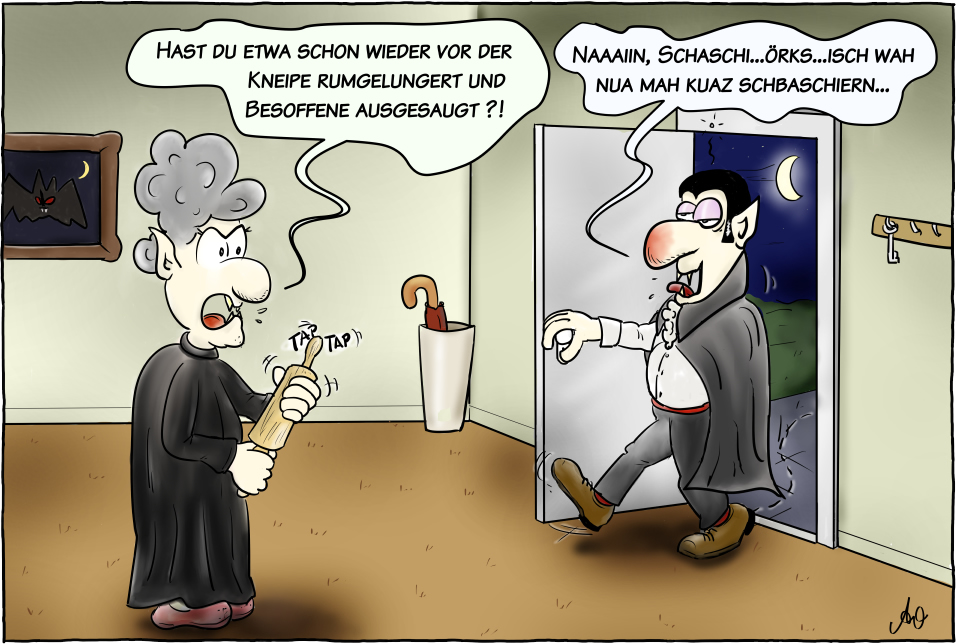 Cartoon: Trinker 1