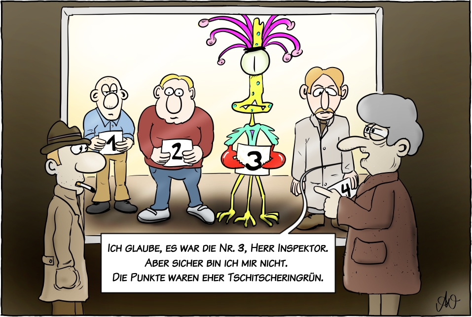 Cartoon: Tschitscheringrün 1