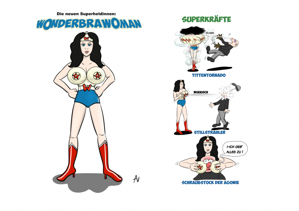 Illustration: Wonderbrawoman 1