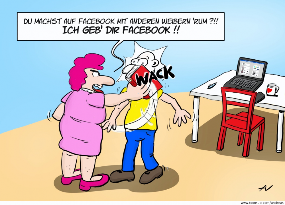 Cartoon: Facebook 1