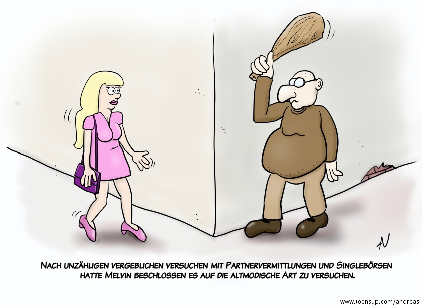 Cartoon: Singlebörse 1