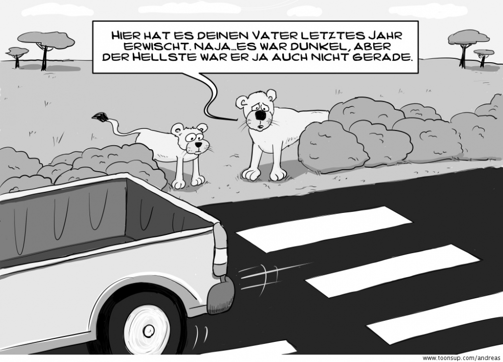 Cartoon: Streifen 1