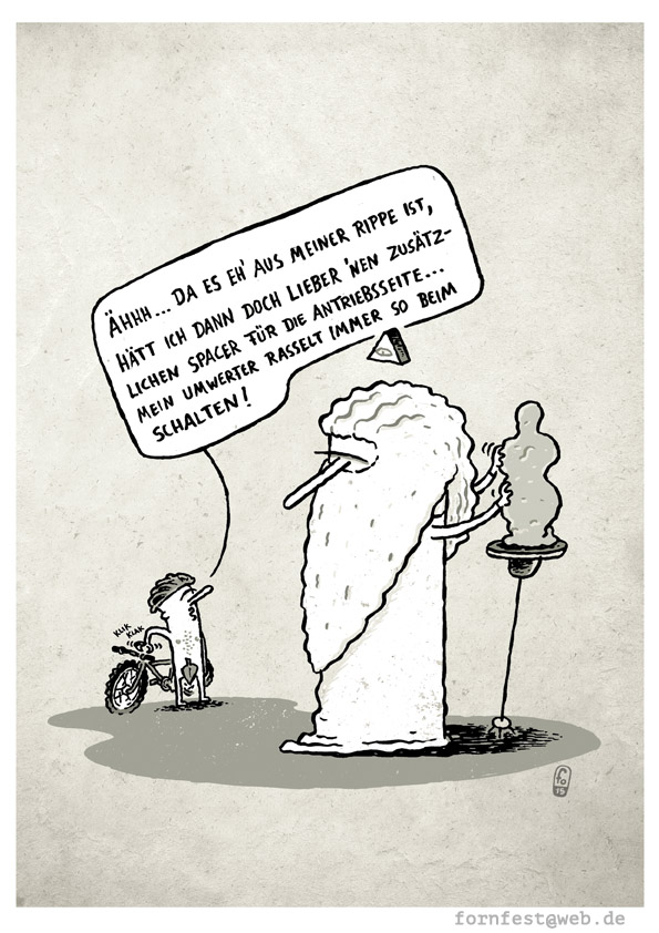 Cartoon: Mountainbike cartoons 8
