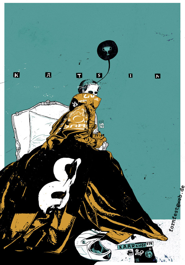 Illustration: Mountainbike illustrationen 3