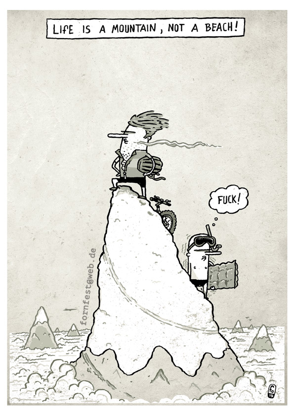 Cartoon: Mountainbike cartoons3 3