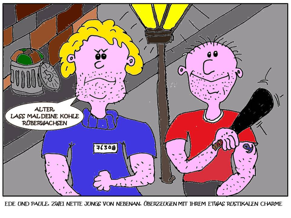 Cartoon: Menschen, die man nicht vergisst 1