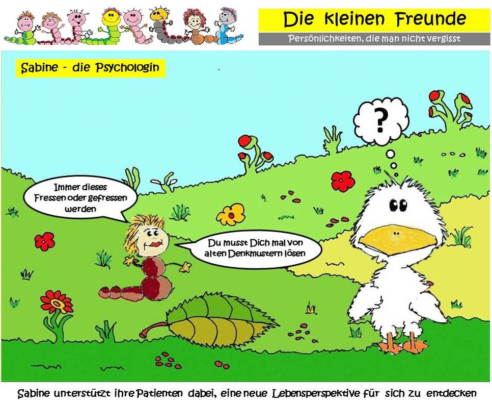 Cartoon: Psychologin 1