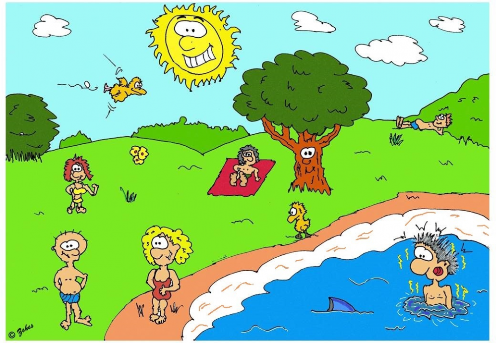 Cartoon: Sommeranfang 1
