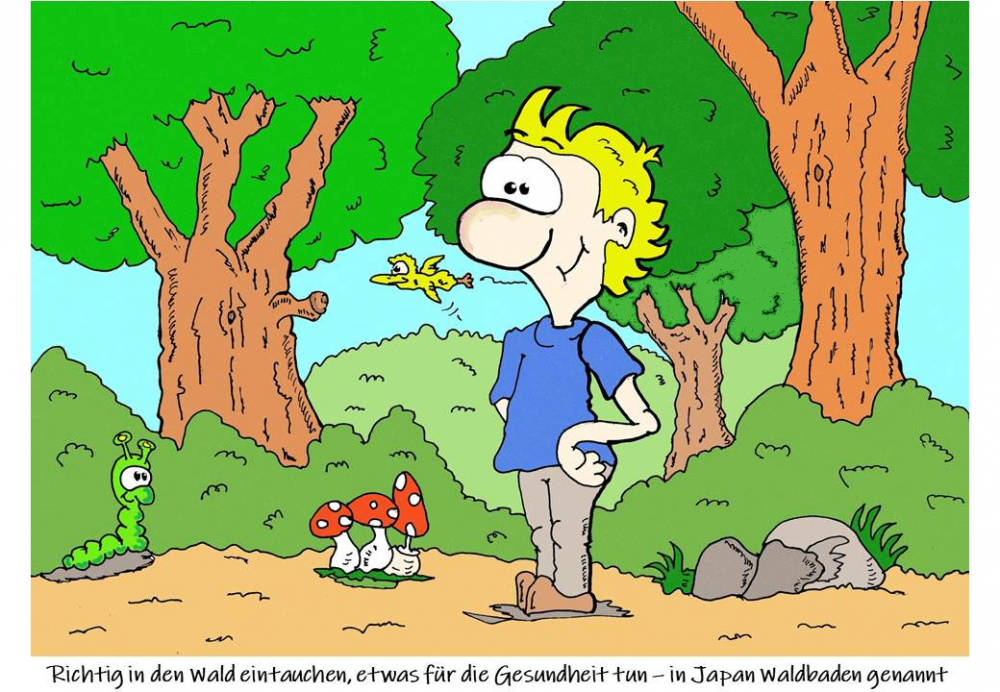 Cartoon: Entspannen 1