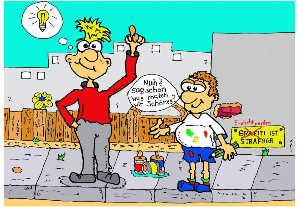 Cartoon: Malen macht Spaß 1