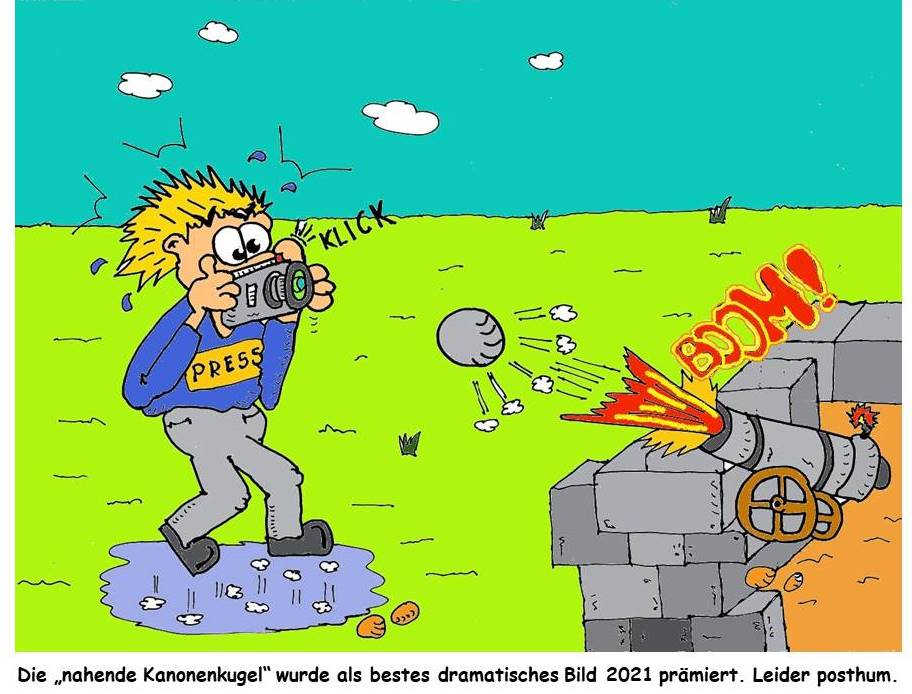 Cartoon: Actionfotograf 1