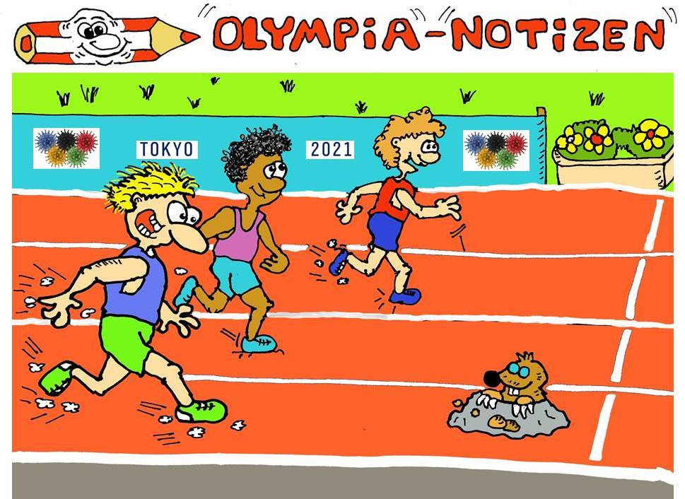 Cartoon: Olympia Notiz 6 1
