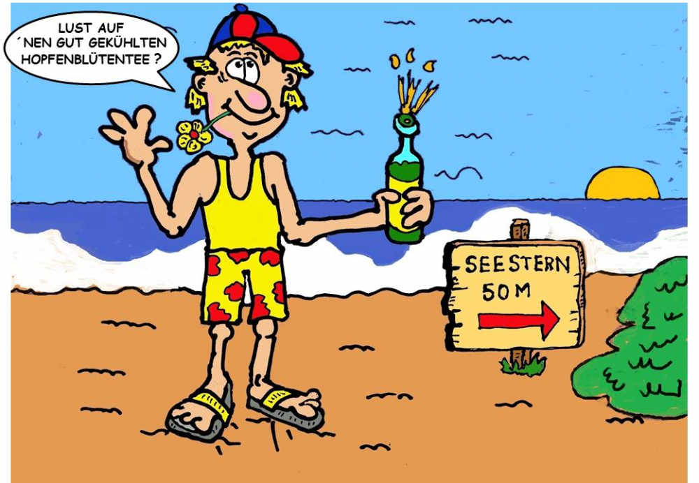 Cartoon: Frage an Nachbar 1